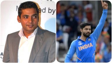 Ajay Jadeja Hilariously Trolls Ravindra Jadeja Over an Ice-Pack on the Shoulder After India vs Australia 3rd ODI, Indian Spinner Comes up With a Hilarious Response (Watch Video)