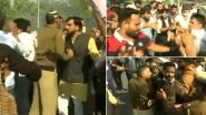 Bharat Bandh: Clash Erupts Between BJP Yuva Morcha & NSUI Members Outside BJP Office in Jaipur (Watch Video)