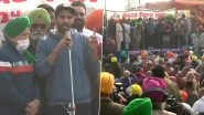 Vijender Singh Joins Farmers' Protest at Singhu Border, Says 'Will Return Rajiv Gandhi Khel Ratna Award If Farm Laws Not Withdrawn'