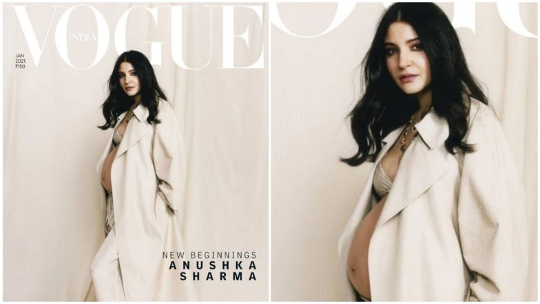 Anushka Sharma Flaunts Baby Bump in a Trench Coat on the Strikingly Beautiful Cover of Vogue India's January 2021 Issue