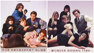 Wonder Woman 1984's Gal Gadot, Chris Pine, Kristen Wiig Recreate Iconic The Breakfast Club Poster (See Pic)