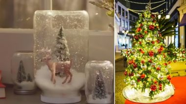 Easy Christmas 2020 Decoration Hacks: From DIY Xmas Tree Light to North-Pole Inspired Decoration, 6 Genius Ways to Deck the Halls You Wish You Knew Earlier (Watch Videos)