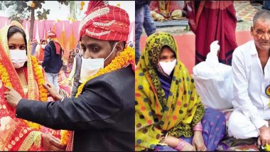 Uttar Pradesh: 53-Year-Old Mother, 27-Year-Old Daughter Tie the Knot at Same Mass Wedding Ceremony in Gorakhpur