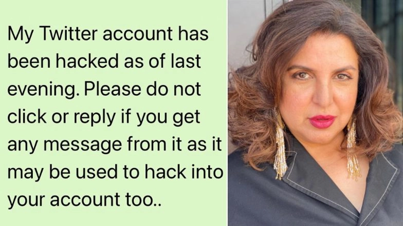 Farah Khan's Twitter Account Hacked!