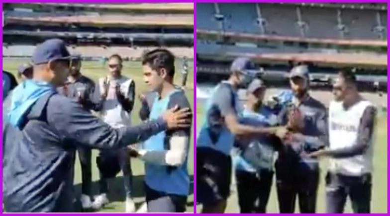 Watch Shubman Gill and Mohammed Siraj Handed Test Caps at the MCG