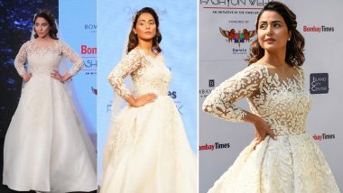 Hina Khan Would Make For a Stunning Christian Bride and These Pictures From a Recent Fashion Week are Proof