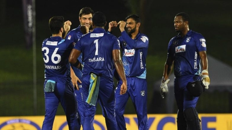 Jaffna Stallions Win LPL 2020, Beat Galle Gladiators By 53 Runs To Clinch the Title!
