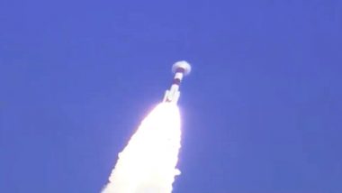 PSLV-C50 Mission: CMS-01 on Board Launch Vehicle Lifted-Off Successfully From Satish Dhawan Space Centre in Sriharikota