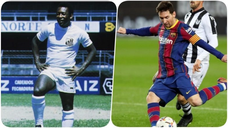 Lionel Messi Thanks Pele For his Kind Words After Football Legend Praises Argentine; Messi Had Equalled Pele Record of 643 Club Goals