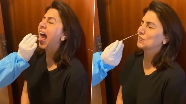 Neetu Kapoor’s Video of Her Taking ‘Fab’ Swab Test Goes Viral After Doctor Calls Out on Twitter on How Her COVID-19 Detection Test Is Handled