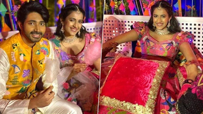 #NisChay Wedding: Pictures From Niharika Konidela and Chaitanya JV’s Mehendi Ceremony Take The Internet By Storm!
