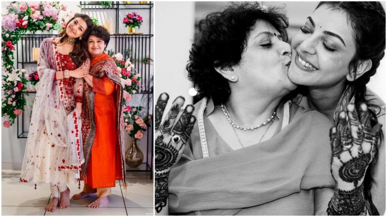 Kajal Aggarwal Shares Unseen Pictures From Her Pre-Wedding Festivities And Wishes Her Mommy A Very Happy Birthday!