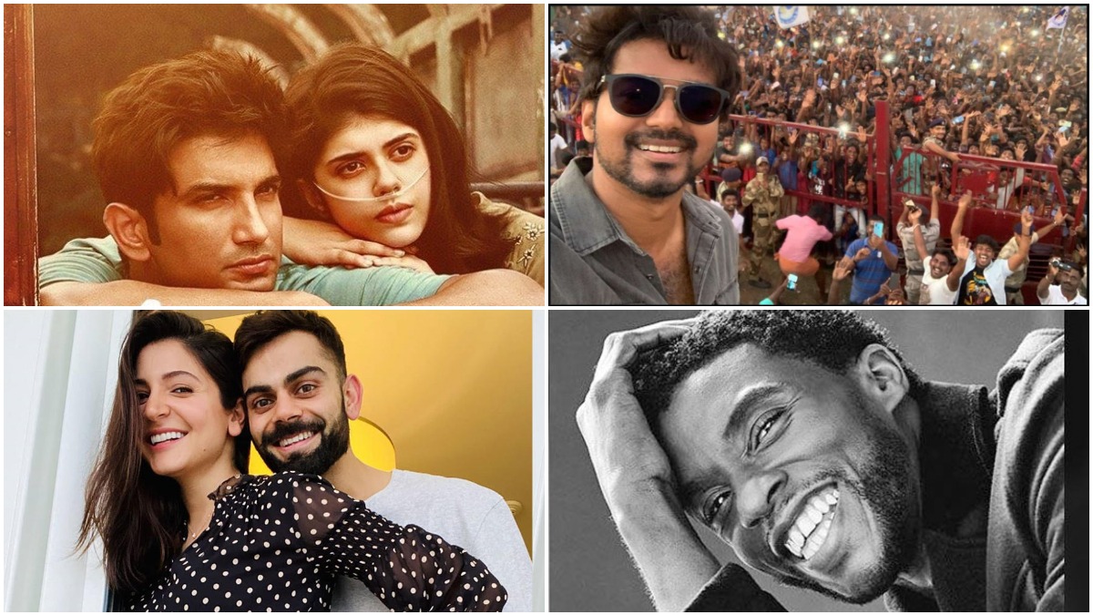 Anushka Sharma Xxx Com Hd - From Dil Bechara, Vijay's Selfie With Fans, Virat Kohli-Anushka Sharma's  Pregnancy Announcement, Chadwick Boseman's Demise News And Others, Posts  That Ruled Twitter In 2020! | ðŸŽ¥ LatestLY