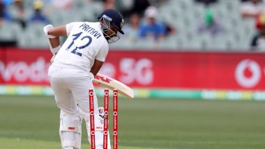 Prithvi Shaw Shares Cryptic Post on Social Media After a Dismal Performance in IND vs AUS, 1st Test 2020
