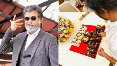 'Now or Never': Rajinikanth's 70th Birthday Cake Is a Nod to His Political Party, Daughter Soundarya Shares a Picture