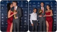 Cristiano Ronaldo &lsquo;Thanks&rsquo; Girlfriend Georgina Rodr&iacute;guez & Son CR7 Junior For Their Love & Support After Winning Globe Soccer Player of the Century Award (See Pics)