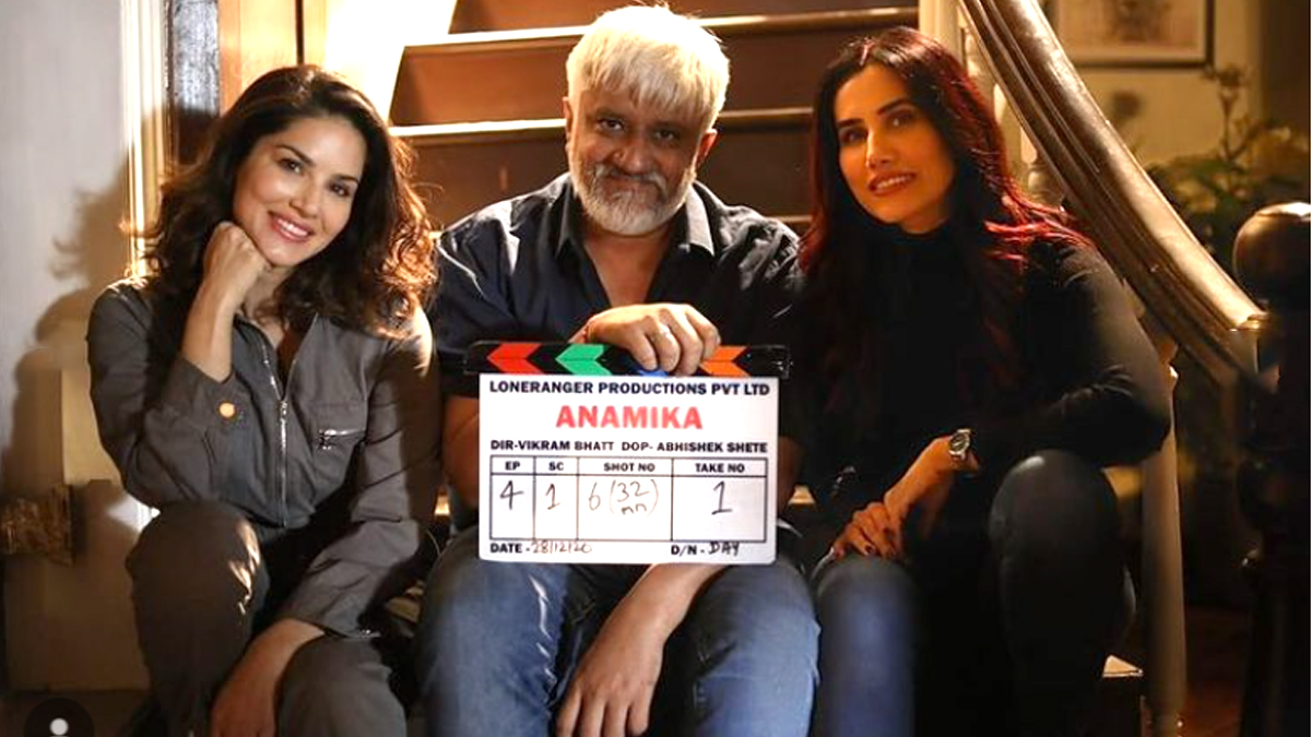 Sunny Leone Resumes Shooting for Vikram Bhatt's Series Anamika, Says 'It's  Fantastic to Come Back to This Lovely Team' | LatestLY