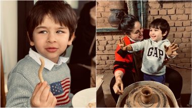 Taimur Birthday Special: From Gatecrashing Dad's Interview to Learning Pottery, Here Are the Best Moments of Saif and Kareena's Baby in 2020