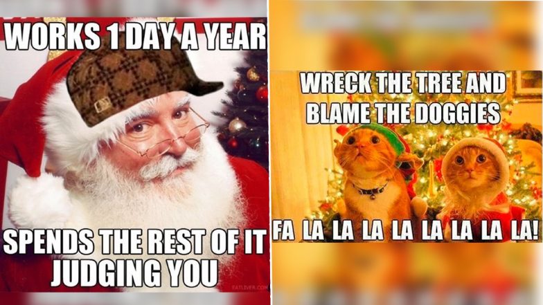 Christmas 2020 Funny Memes and Jokes: ‘Ho Ho Ho’ at These Hilarious Reactions on Santa, Xmas Tree & More to Enjoy the Season of Merry
