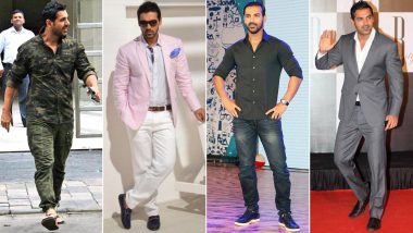 John Abraham Birthday Special: Crisp And Casual, His Fashion Outings Always Get A Thumbs Up From Us (View Pics)