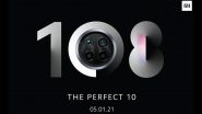 Xiaomi Mi 10i Launching Today in India at 12 Noon, Watch LIVE Streaming of Xiaomi&rsquo;s Launch Event Here