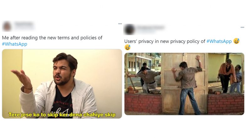 WhatsApp Latest Terms of Service & Privacy Policy Sparks Meme-Fest on Twitter