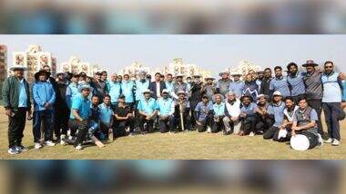 Power Cup 2021: Friendly Cricket Match Played Between Ministry of Power and Power CPSU Teams