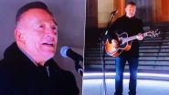 Bruce Springsteen Sings 'Land of Hope and Dreams' to Mark the Inauguration of American President Joe Biden (Watch Video)