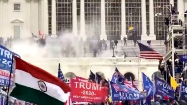 Indian Flag Waved During US Capitol Violence, Video Goes Viral