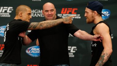 How to Watch Conor McGregor vs Dustin Poirier Fight Live Streaming Online in India? Get Free Telecast Details of UFC 257 in IST