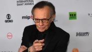 Larry King Hospitalised After Testing Positive for COVID-19 in Los Angeles