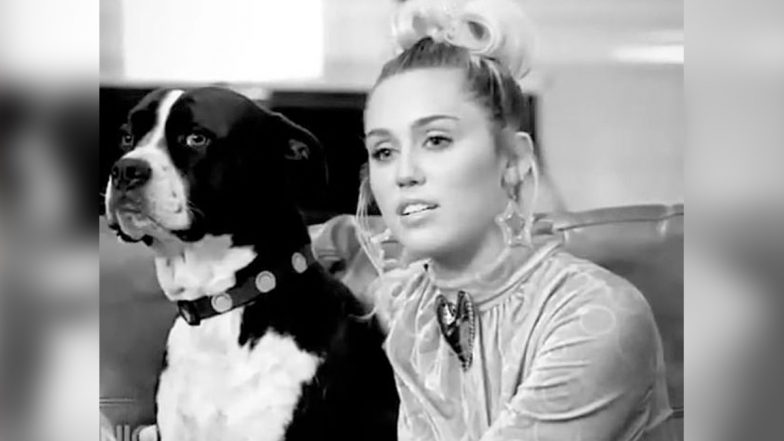 Miley Cyrus Shares Tribute Video After Beloved Dog Dies from Cancer with ‘Multiple Tumours’ 