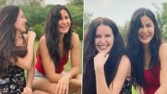 Katrina Kaif Welcomes 2021 With a Bright Smile Posing Alongside Sis Isabelle Kaif, Says &lsquo;365 Days of Happiness to Everyone&rsquo; (See Pics)