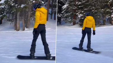 Kendall Jenner Grooves on Skating During Snow-Filled Getaway (Watch Video)