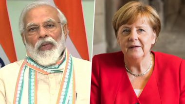 PM Narendra Modi Briefs German Chancellor Angela Merkel On COVID-19 Vaccine Development in India Through Video Call