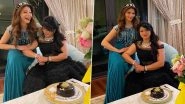 Urvashi Rautela Celebrates Mother&rsquo;s Birthday with Love, Cuts the Cake with Mommy to Welcome New Year 2021 (Watch Video)