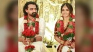 South Actress Athmiya Ties the Knot With Marine Engineer Sanup in Kannur