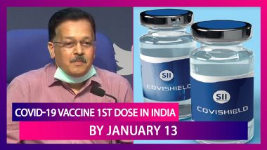 COVID-19 Vaccine First Dose Could Be Rolled Out In India By January 13, Says Health Secretary Rajesh Bhushan