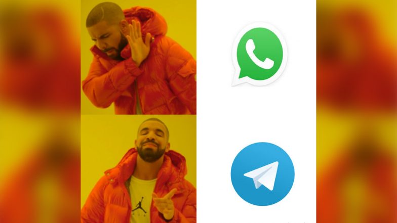 WhatsApp Privacy Policy: WhatsApp vs Telegram Funny Memes & Jokes Trend on Social Media