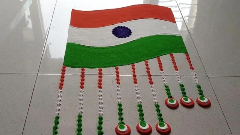 Independence day rangoli ideas