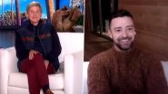 On The Ellen DeGeneres Show, Justin Timberlake Reveals Name of Second Baby with Jessica Biel (Watch Video)