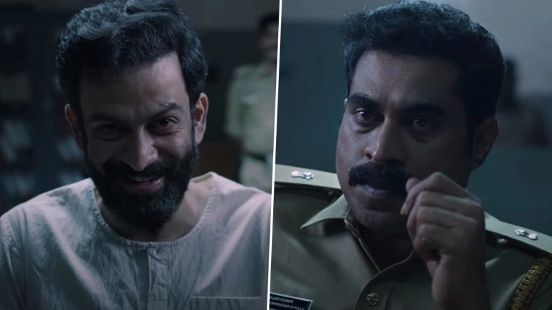 Jana Gana Mana Promo: Watch Out For Prithviraj Sukumaran As Prisoner And Suraj Venjaramoodu As Police Officer In This Intriguing Political Thriller! (Watch Video)