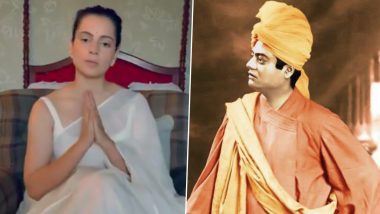 Swami Vivekananda’s 158th Birth Anniversary: Kangana Ranaut Pays Heartfelt Tribute to Her ‘Guru’