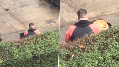 McDonald’s Customer Catches Just Eat Delivery Driver Eating Her Food Outside Her House After He Cancels Order, Viral Video Sparks Mixed Reactions
