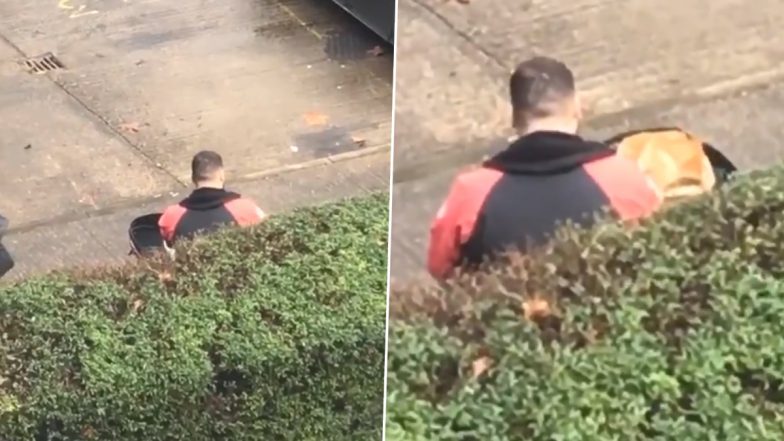 McDonald’s Customer Catches Just Eat Delivery Driver Eating Her Food Outside Her House After He Cancels Order, Viral Video Sparks Mixed Reactions