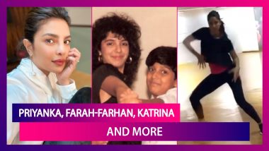 Priyanka Chopra Works From Home On Her Unfinished Audiobook; Farah Khan With ‘Flashdance Hair' With Her Dance Partner Farhan Akhtar? Katrina Kaif Dances Like No One’s Watching