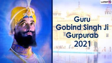 Guru Gobind Singh Ji Prakash Parv 2021 Images and Greetings: WhatsApp Messages, Prakash Utsav Photos, SMS, Quotes, Status and GIFs To Send on His 354th Birth Anniversary