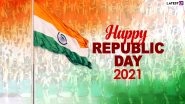 Republic Day 2021 Messages and WhatsApp Stickers: Gantantra Diwas Wishes, Telegram Greetings, Signal HD Images and Facebook Quotes to Send on January 26