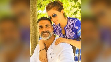 Akshay Kumar Dedicates Beautiful Wedding Anniversary Post for Wifey Twinkle Khanna, Says ‘Twenty Years of Togetherness and You Still Make My Heart Flutter’