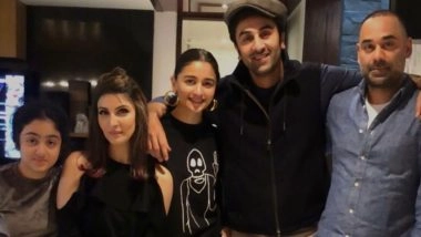 Alia Bhatt Poses Alongside Beau Ranbir Kapoor, Spends Time With Riddhima Kapoor and Family in Delhi (See Pic)